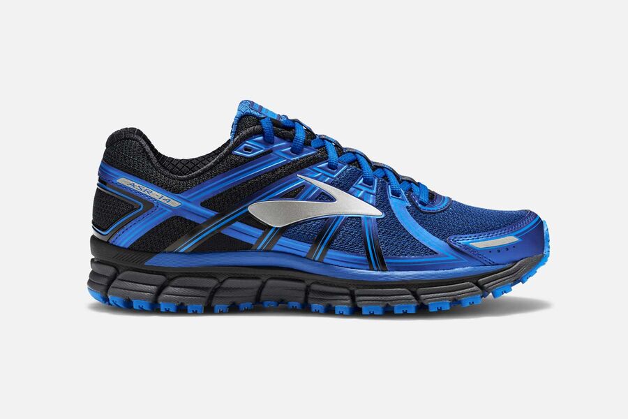 Brooks Men's Adrenaline ASR 14 Trail Running Shoes Blue/Black WYRG-56813